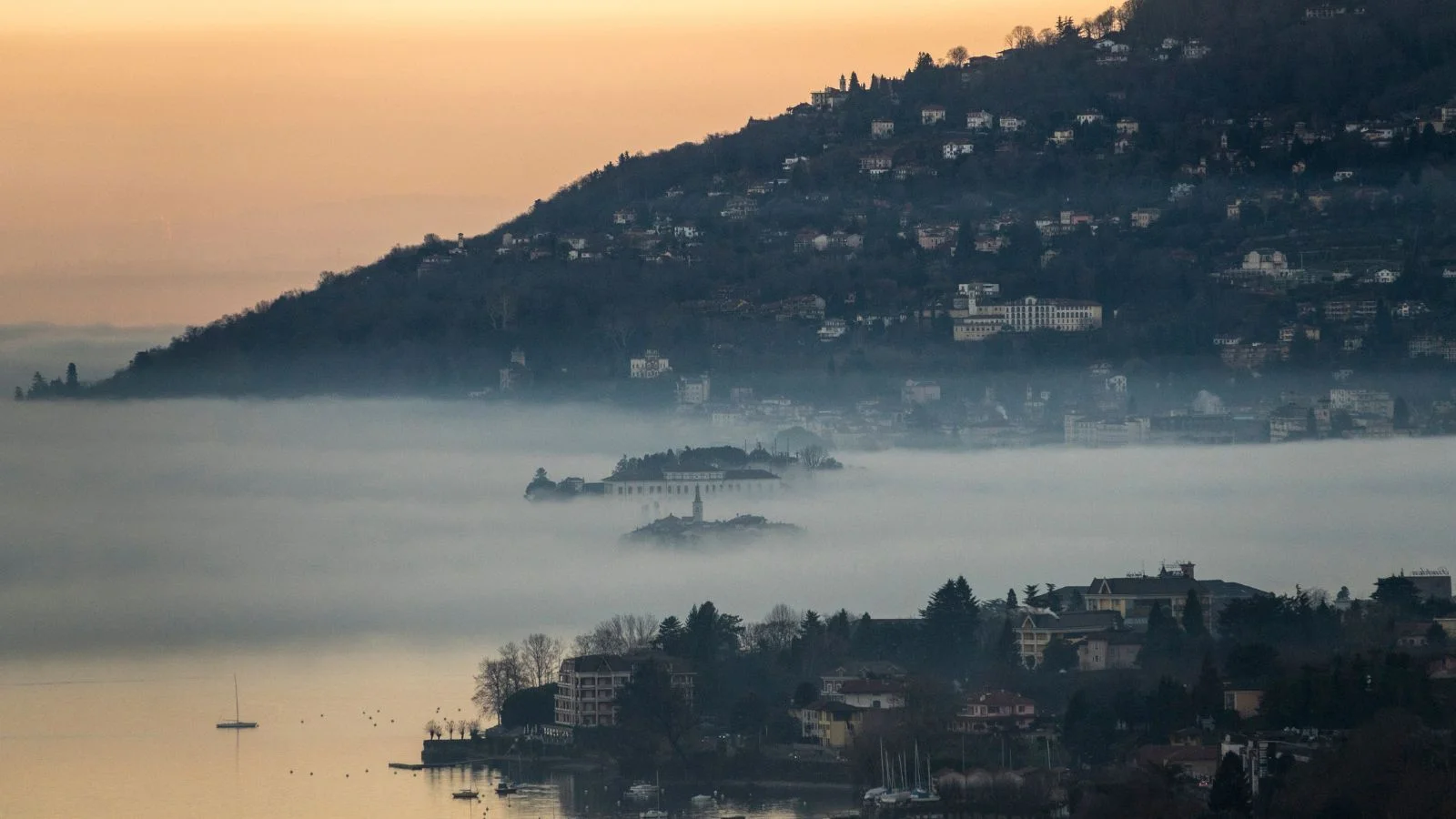 Early morning over Lake Orta