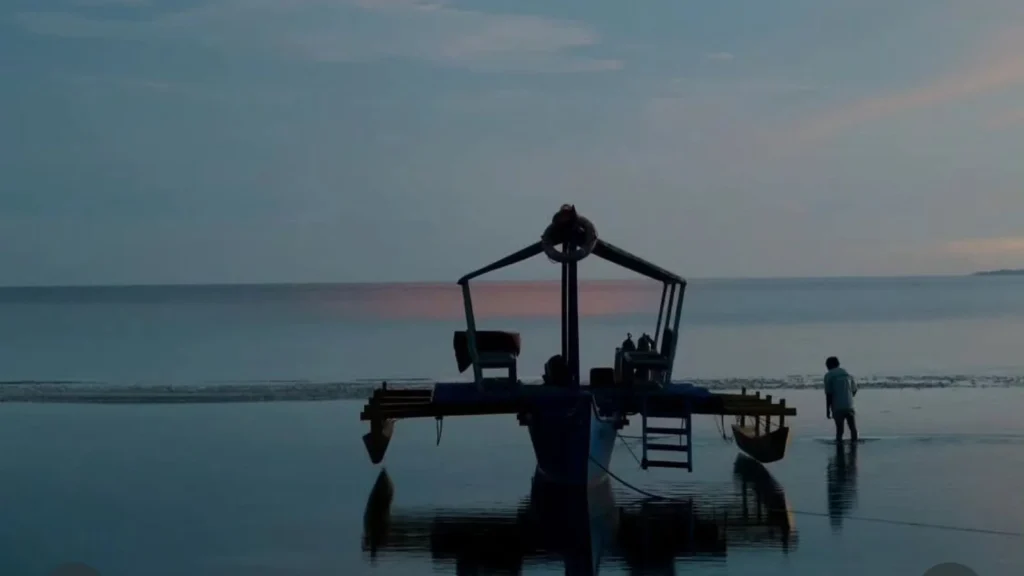Siquijor island stillness at dusk