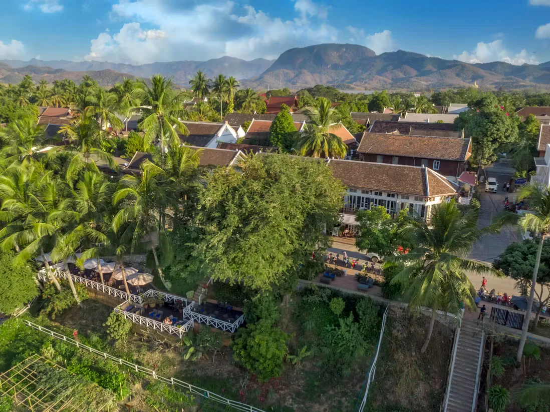 The Belle Rive Hotel in Laos