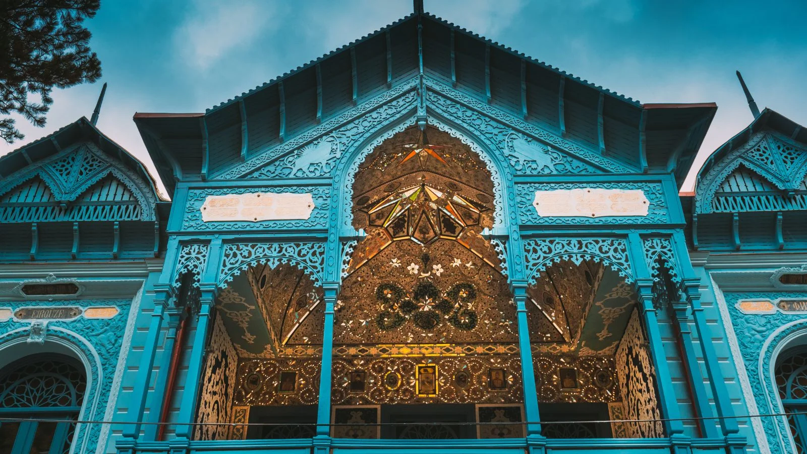 Peranakan architecture details in George Town