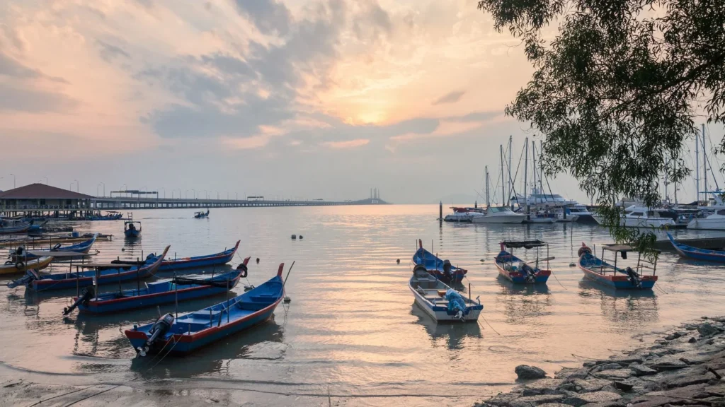 George Town harbour view, Malaysia