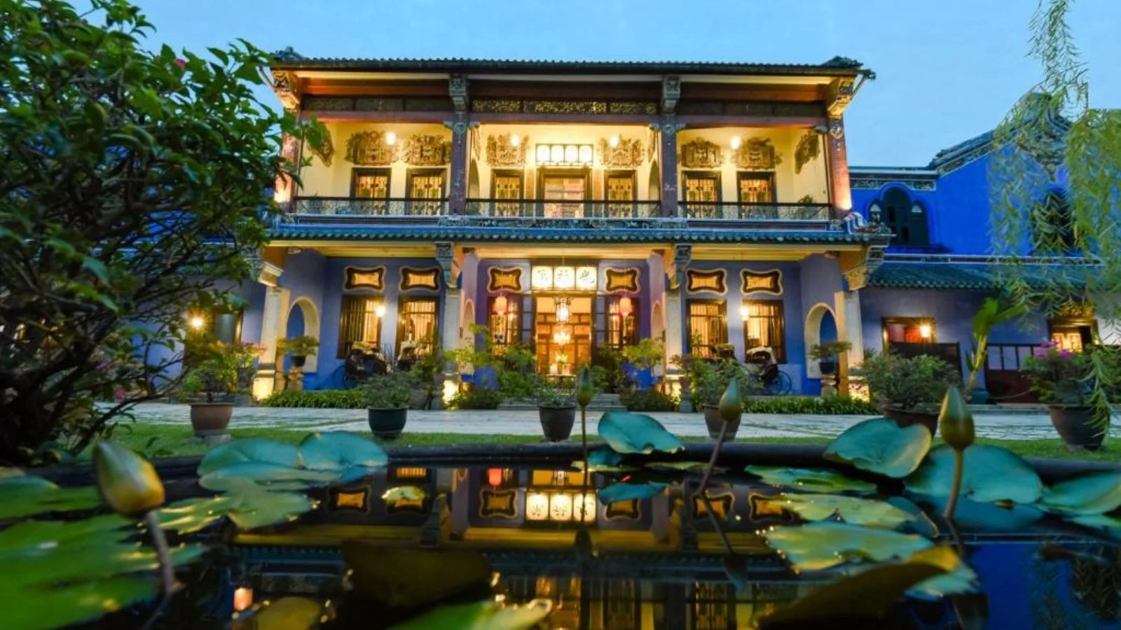 The Blue Mansion Hotel of George Town Front View