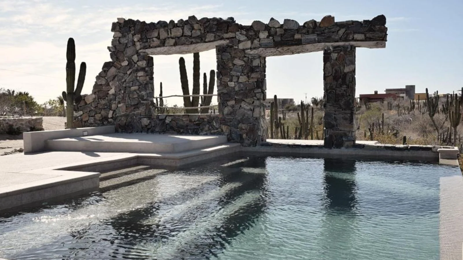 Desierto Azul hotel pool view