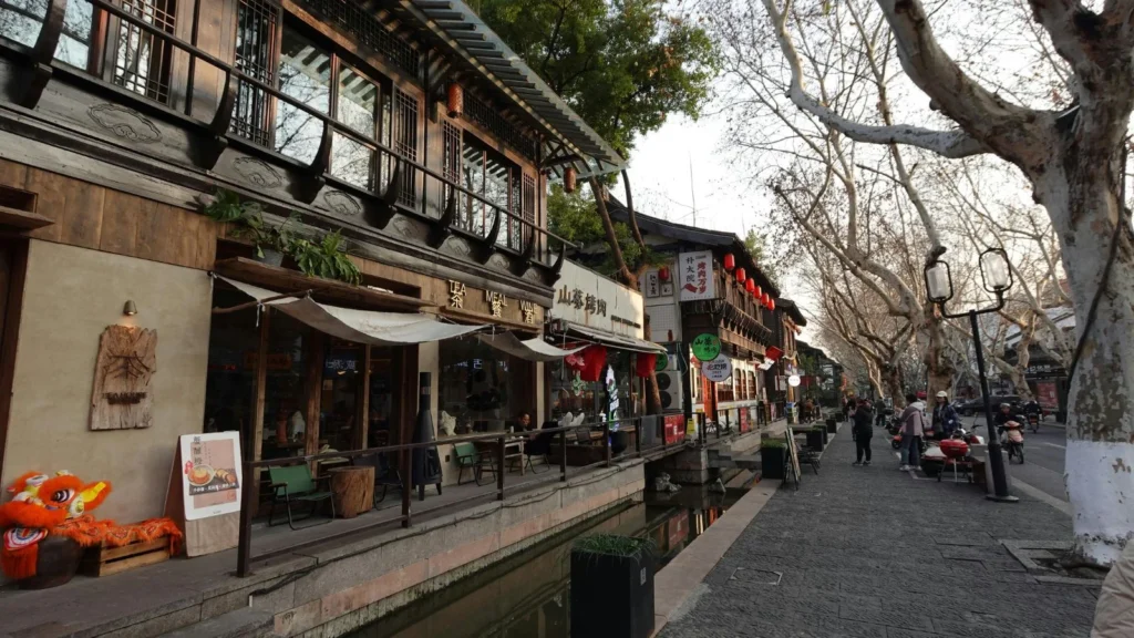 Old houses of Hangzhou, China